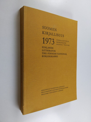Suomen kirjallisuus 1973 - Vuosiluettelo