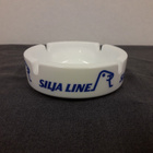 Silja Line, tuhkakuppi 10,7cm, valkoinen+aski - pikkukuva 1