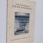 Pohjoismaiden yhdyspankki : kertomus vuodelta 1957 - pikkukuva 1