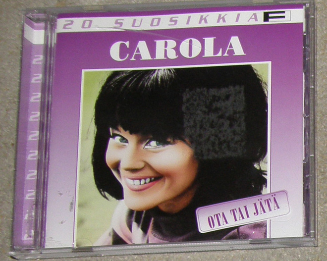Carola - Ota tai jätä - 20 suosikkia - CD