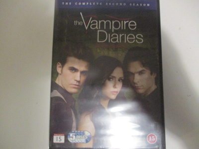 DVD VAMPIRE DIARIES KAUSI 2