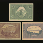 Itävalta Notgeld 10, 20, 50 Heller, St. Gilgen 1920 - pikkukuva 1