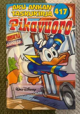 AKU ANKAN TASKUKIRJA 417 - PIKAVUORO