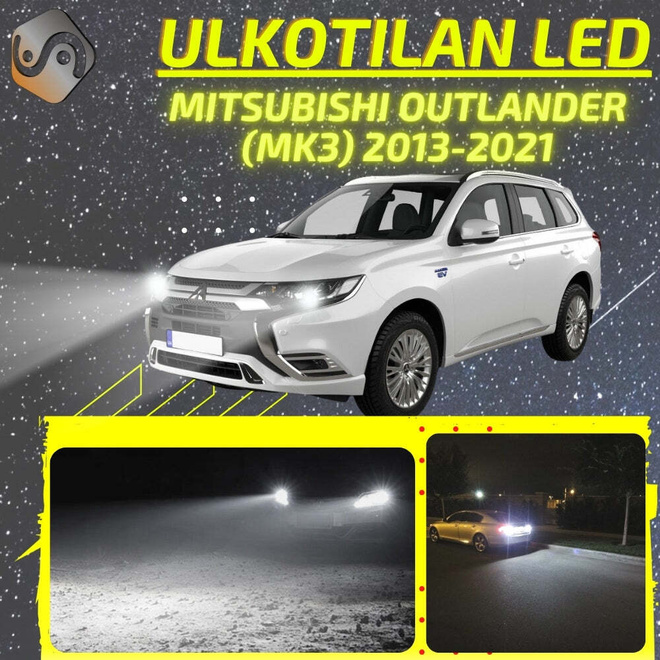 OUTLANDER (MK3) 2013-2021 Ulkoiset LED -valot