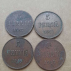 5 penniä 1867,1911,1913,1917 - pikkukuva 1