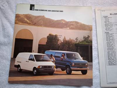 1991 Ford Econoline & Aerostar Van