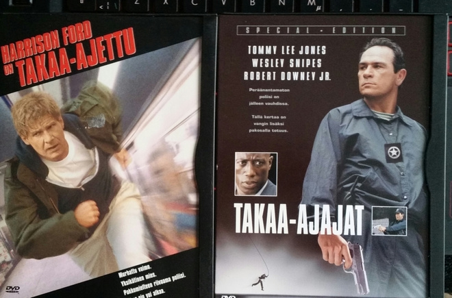 Takaa-ajettu + Takaa ajajat - DVD