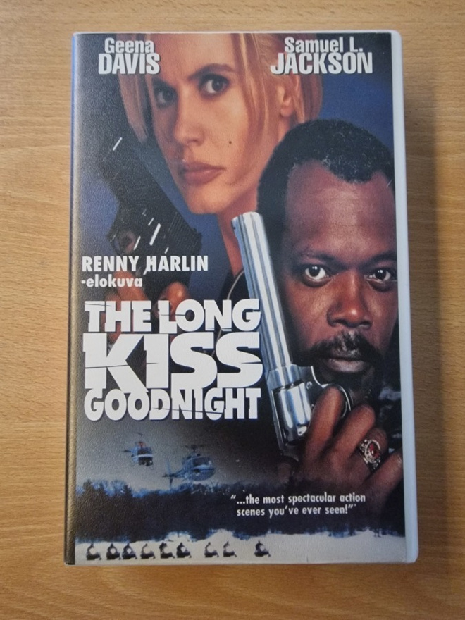 The Long Kiss Goodnight (1996) VHS