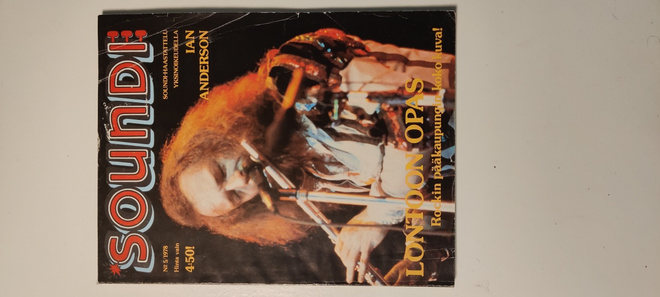 Soundi N:o 5/1978 musiikkilehti