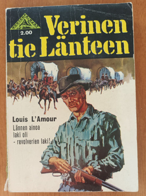 Louis L'Amour: Verinen tie länteen, Viihdekirjat 1966