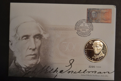 10€ 2006 Snellman PROOF Ag