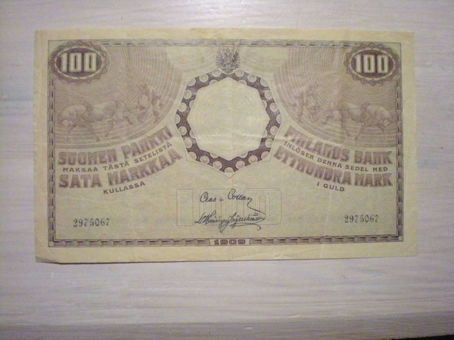 100 mk 1909
