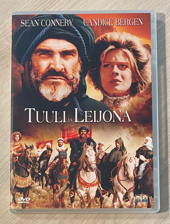 John Milius: TUULI JA LEIJONA (1975) Sean Connery