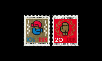 DDR 1100-1 ** Nyrkkeilyn EM-kisat (1965)