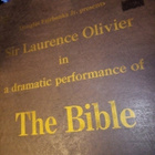 12LP BOX :   SIR LAURENCE OLIVER :  THE BIBLE - pikkukuva 1