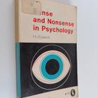 Hans Jurgen Eysenck : Sense and Nonsense in Psychology - pikkukuva 1