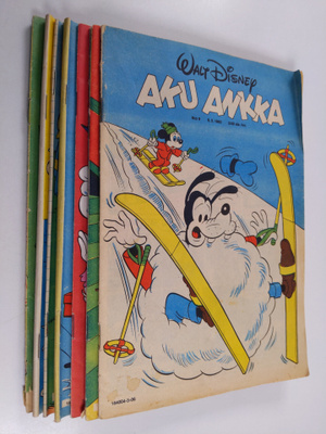 Walt Disney : Aku Ankka nrot 6, 8-9, 13, 17, 20, 30-31 ja...