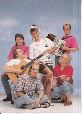 Arja Koriseva & Fortuna. nimmari. laulaja, fanikortti. e304