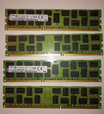 64GB (4x16GB) DDR3 ECC Registered 1600MHz Samsung
