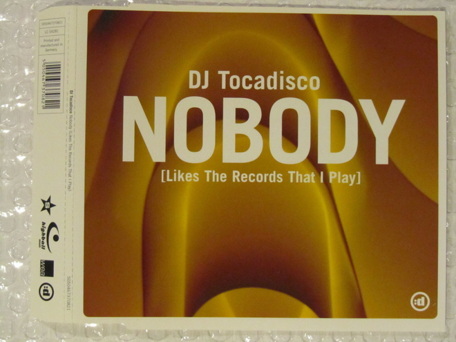 DJ Tocadisco • Nobody (Likes The Records That I Play) CDM