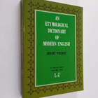 Ernest Weekley : Etymological Dictionary of Modern Englis... - pikkukuva 1