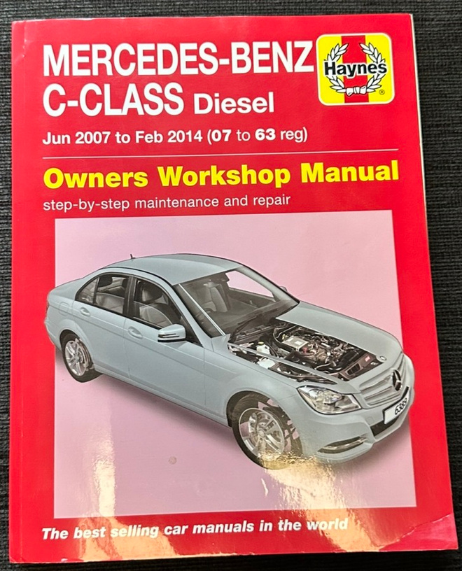 Haynes 6389 - Mercedes-Benz C-Class 2007 - 2014 korjausopas