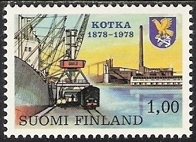 1978 Kotka 100 vuotta ** LaPe 821
