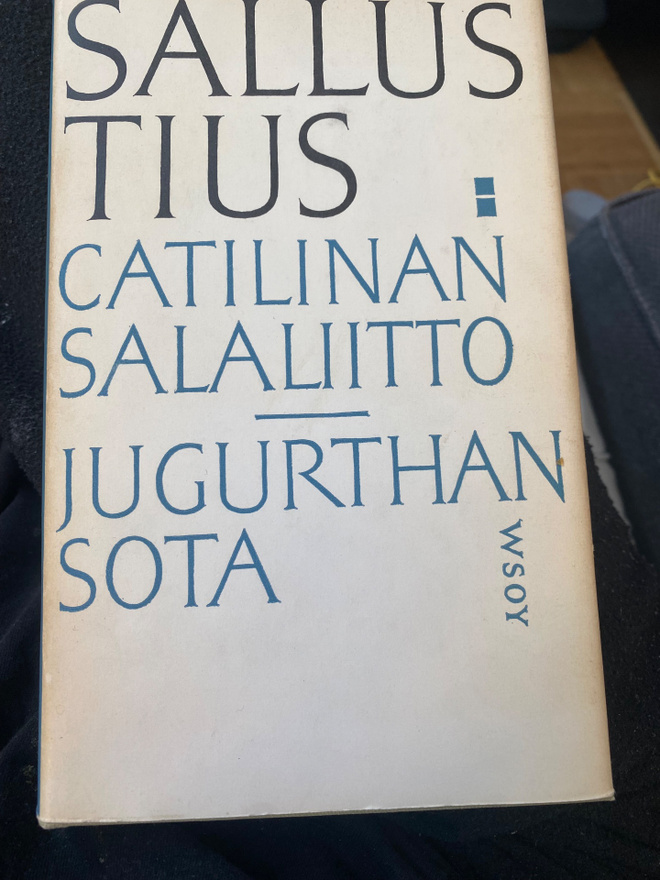 Sallustius: Catalinan salaliitto, Jugurthan sota
