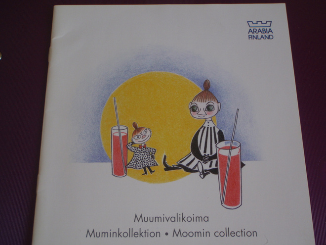 Arabia esite muumiastioista vuodelta 2008
