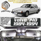 Volvo 740 Sisätilan LED-sarja 14-osainen - pikkukuva 1