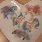5 kpl Barbie Mini Show Pony erivärisiä - pikkukuva 2