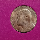 Säästöpankki kolikko Viholla 1967. Urho Kekkonen. Halkaisija - pikkukuva 1