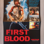 Rambo - Taistelija/First Blood VHS promojuliste 1983 - pikkukuva 1
