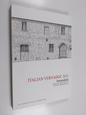 Italian VERNADOC 2015 : Amandola : studying Italia and it...