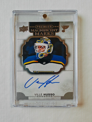 Ville Husso - 17-18 Premier Magnificent Marks RC