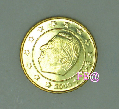 2000 BELGIA 10c  -  BU setistä