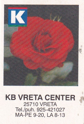 Vreta, KB Vreta Center ,1/13