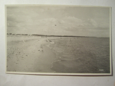 VANHA Postikortti Pori 1930-l Alkup.Mallikappale