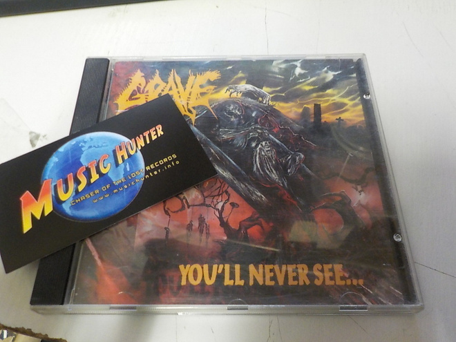 GRAVE - YOU'LL NEVER SEE 1ST GER - 92 PRESS CD