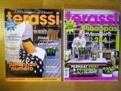 TERASSI-lehtiä.  1,50€ kpl