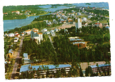 Varkaus: ilmakuva (Tmi Karhumäki n:o 50, väri)