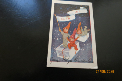 GUNDEL LINDEBERG-KÜPFEL PIENI VANHA KORTTI 11x7 cm