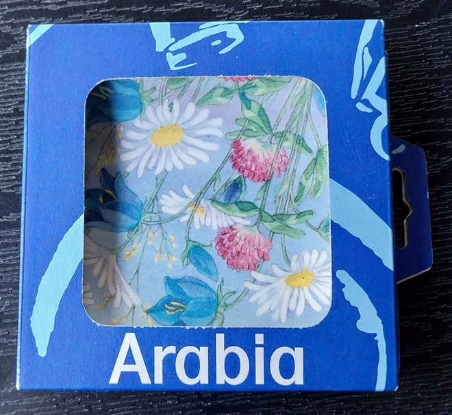 ARABIA Päivänkakkara seinälautanen - kukka - kukat