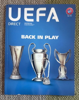 UEFA DIRECT JULY/AUGUST 2020 No. 191