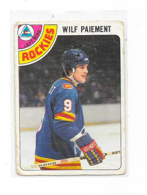 1978-79 OPC #145 Wilf Paiement , Colorado Rockies gooni