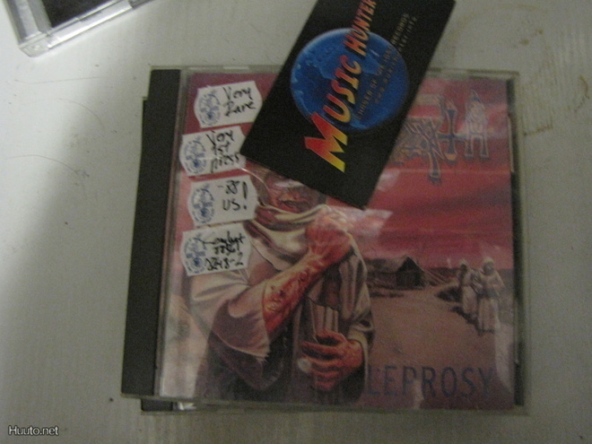 DEATH - LEPROSY CD 1.PAINOS '88 JENKKI COMBAT