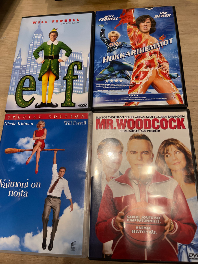 Suuri Hollywood komedia DVD leffapaketti (15 kpl) Elf