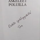 Eva Kaski : Askeleet poluilla (signeerattu, tekijän omiste) - pikkukuva 3