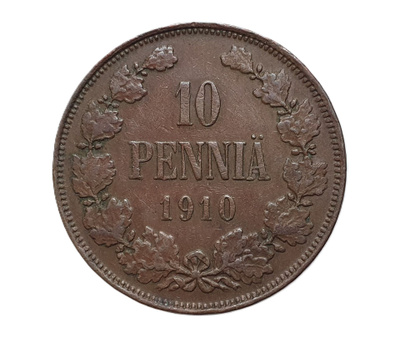 10 Penniä 1910
