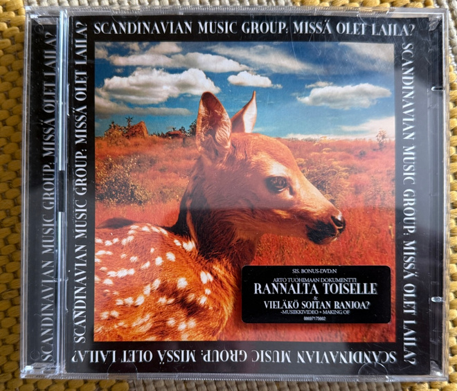 SCANDINAVIAN MUSIC GROUP : Missä olet Laila? (CD + DVD)